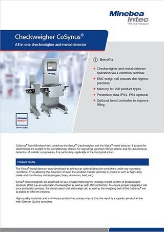 catalog Minebea CoSynus